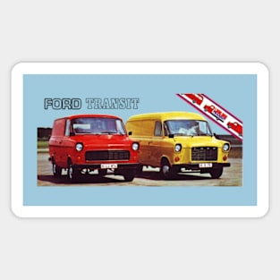 1970 FORD TRANSIT VAN - ad Magnet